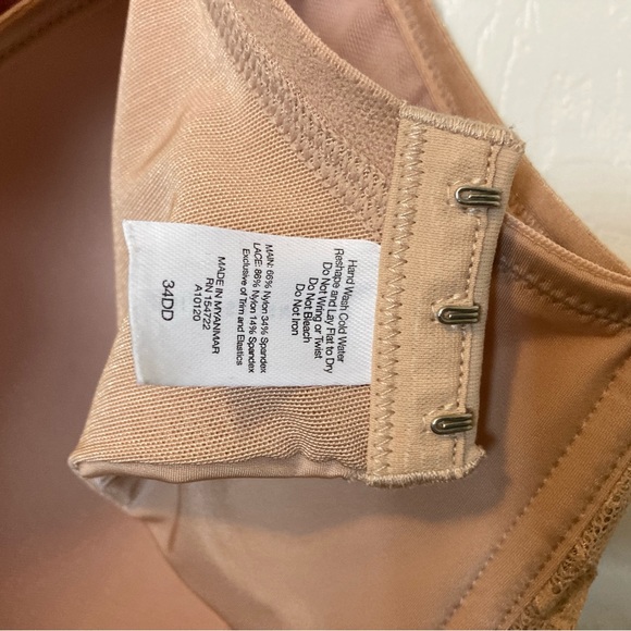 Bare Necessities Grace T-Shirt Bra Size 34DD - Picture 3 of 4